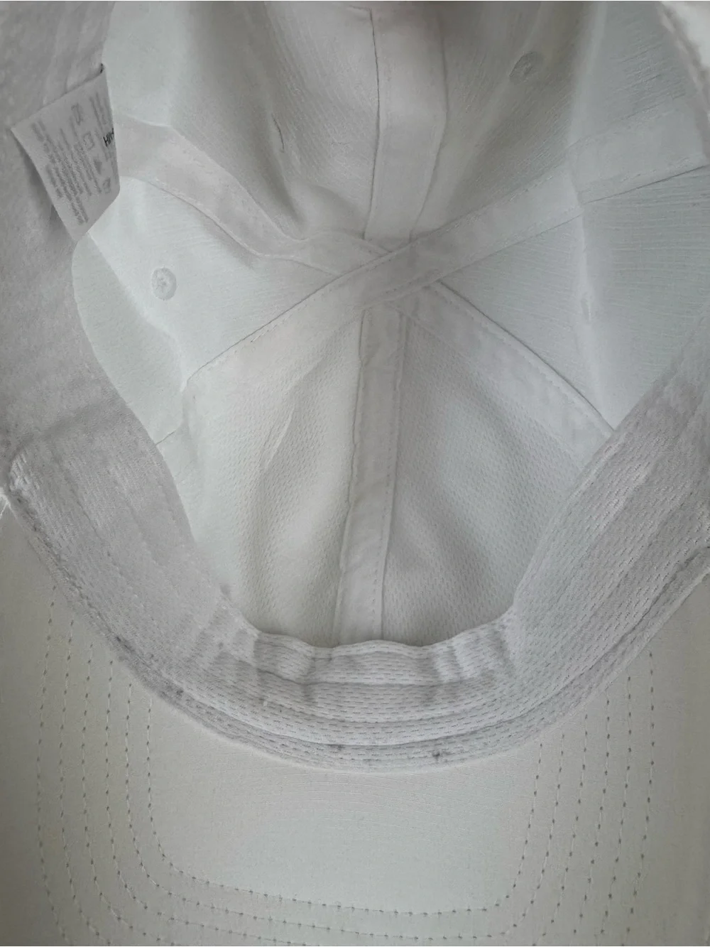 Mission White OS Enduracool Performance Adjustable Running Cap NWOT